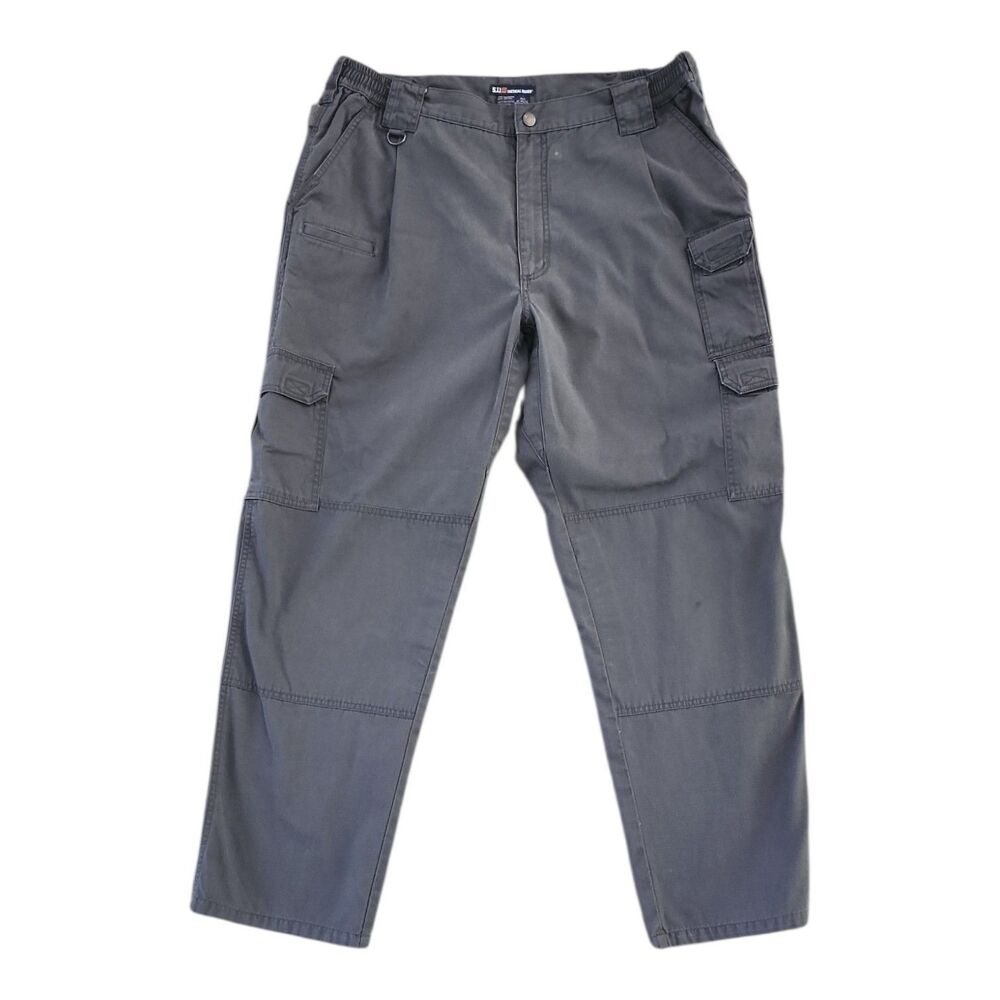 5.11 Tactical Mens 40x32 Regular Fit Taclite Pro Ripstop Cargo Pants Black 74273